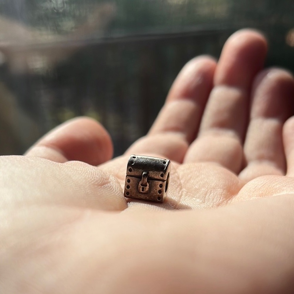 Retired Pandora Treasure Chest Charm